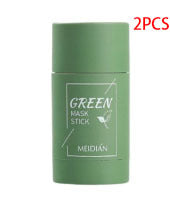 Cleansing Green Tea Mask Clay Stick Oil Control Anti-Acne Whitening Seaweed Mask